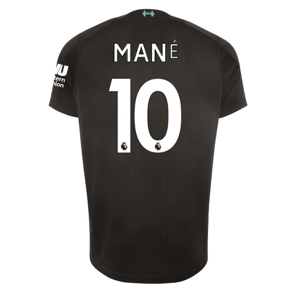 Maillot Football Liverpool NO.10 Mane Third 2019-20 Noir